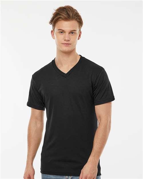 Men's Poly-Rich V-Neck T-Shirt