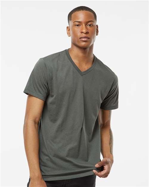 Men's Poly-Rich V-Neck T-Shirt