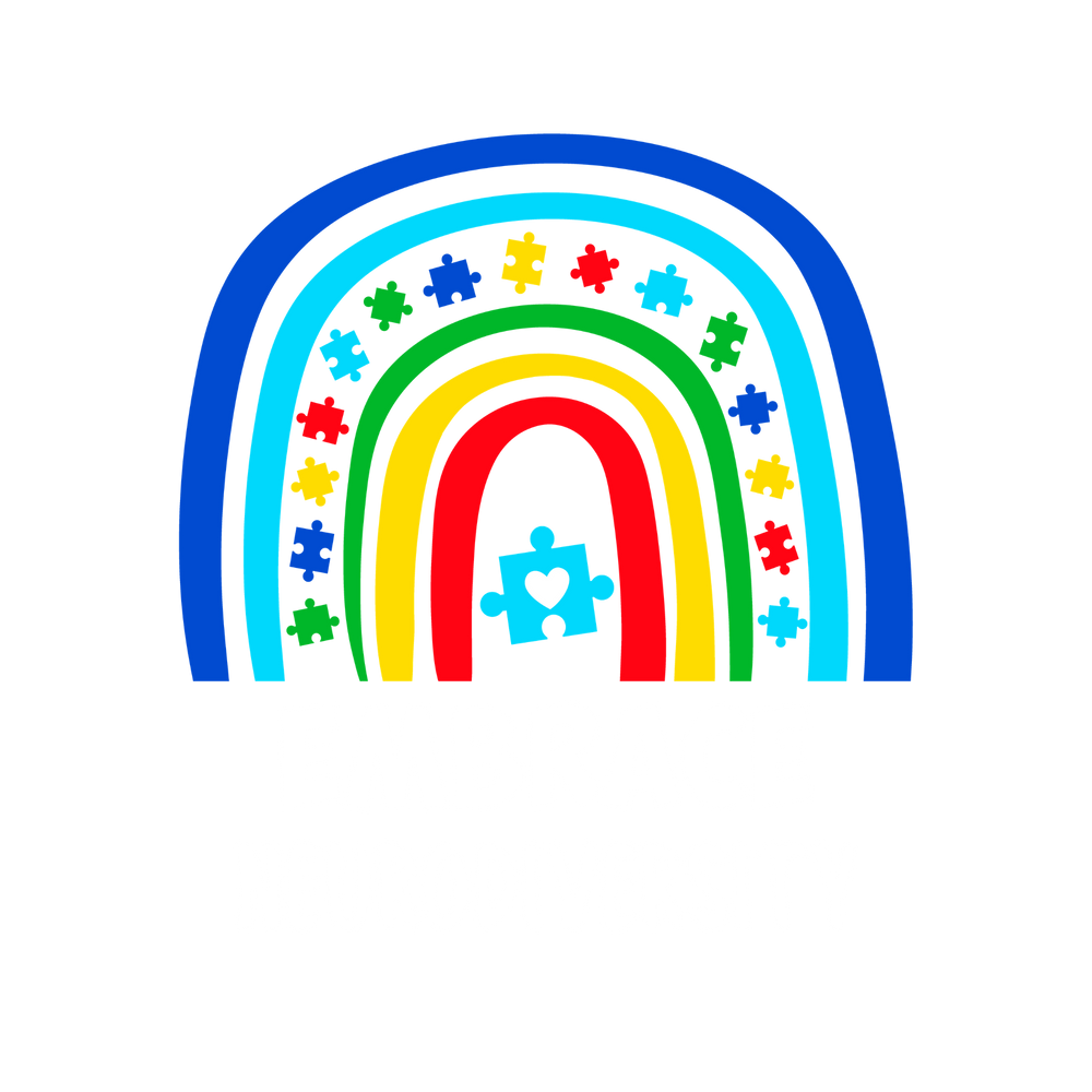 Embrace Neurodiversity Rainbow Autism Awareness Design - DTF heat transfer - Transfer Kingdom