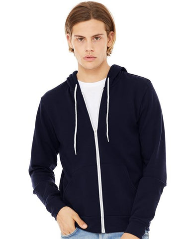 BELLA CANVAS Sponge Fleece Full-Zip Hoodie
