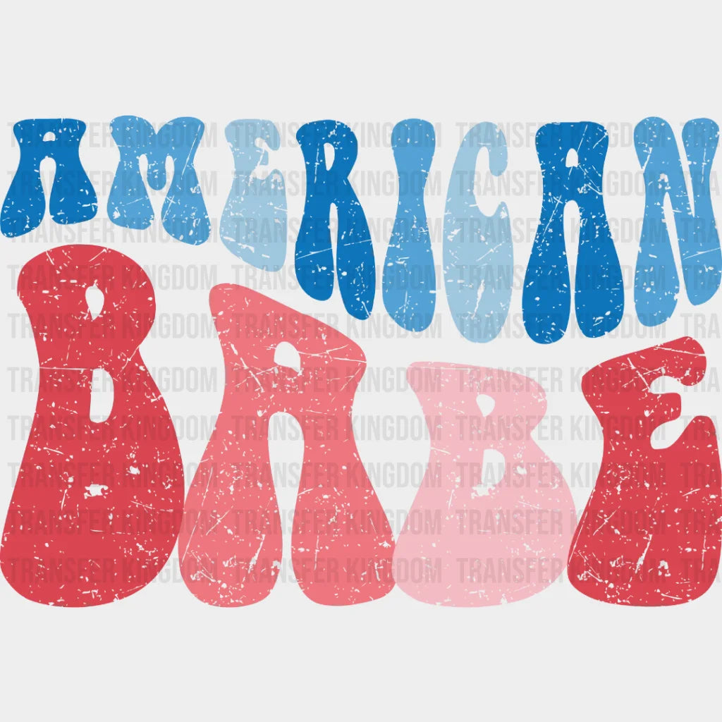 American Babe Dtf Transfer