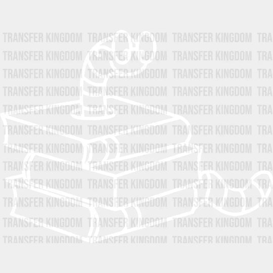 Bookworm Design - Dtf Heat Transfer