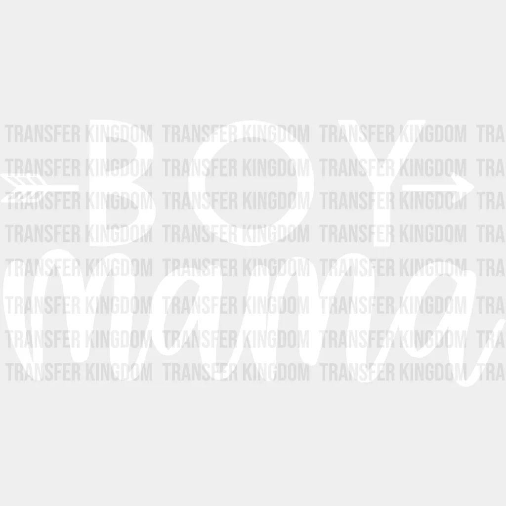 Boy Mama- Mothers Day - Pregnancy Announcement Design Dtf Heat Transfer Unisex S & M (10’) /