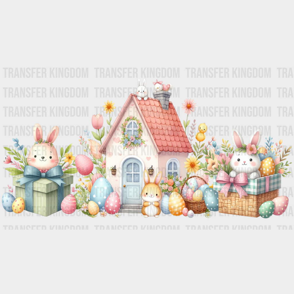 Bunnies Easter UV DTF Transfer Cup Wrap UV DTF Sticker - Transfer Kingdom