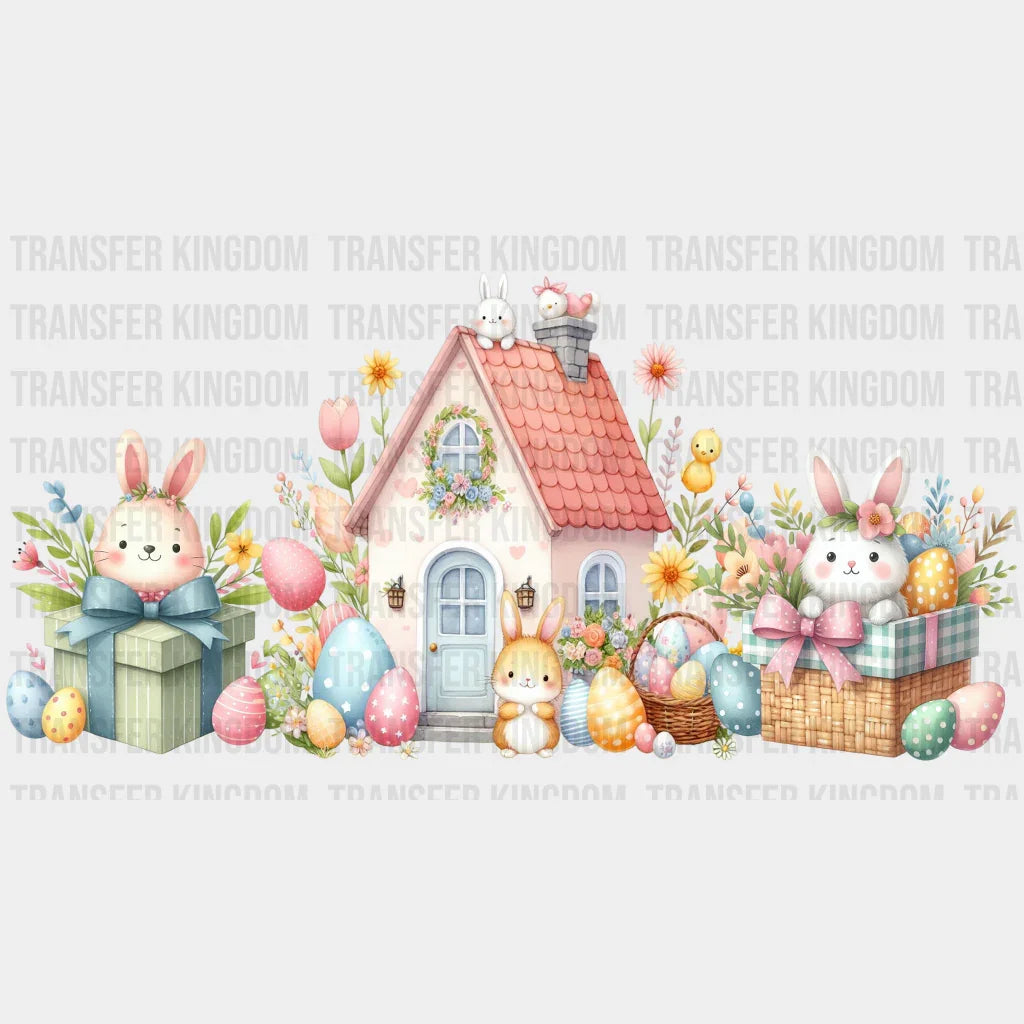 Bunnies Easter UV DTF Transfer Cup Wrap UV DTF Sticker - Transfer Kingdom