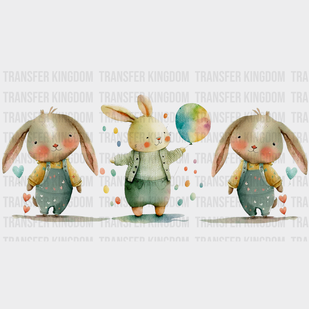 Bunnies Easter UV DTF Transfer Cup Wrap UV DTF Sticker - Transfer Kingdom