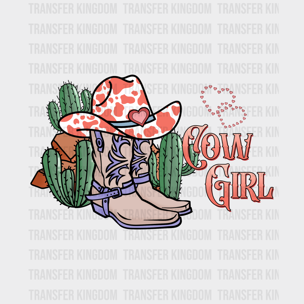 CACTUS COWGIRL - DTF heat transfer - transfer-kingdom