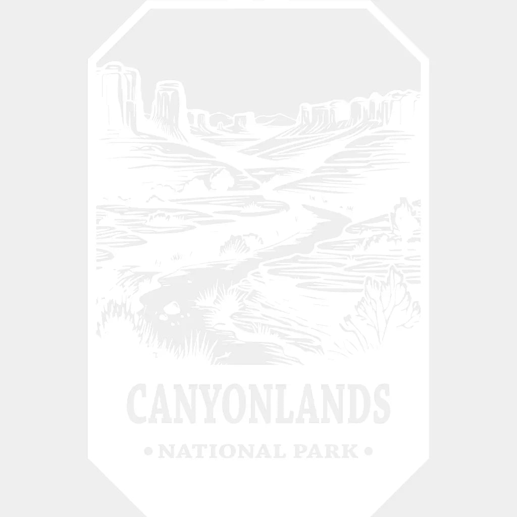 Canyonlands National Park Design - Parks Dtf Transfers Unisex S & M (10’) / Light Color See Imaging