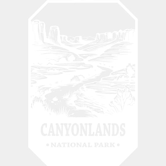 Canyonlands National Park Design - Parks Dtf Transfers Unisex S & M (10’) / Light Color See Imaging