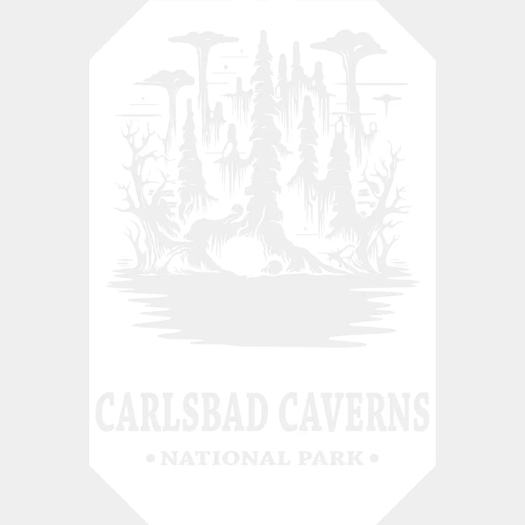 Carlsbad Caverns National Park Design - Parks Dtf Transfers Unisex S & M (10’) / Light Color See