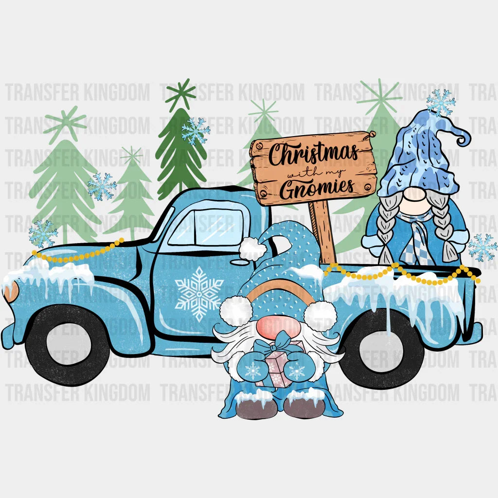 Christmas Gnomies - Winter Iron On Dtf Transfer