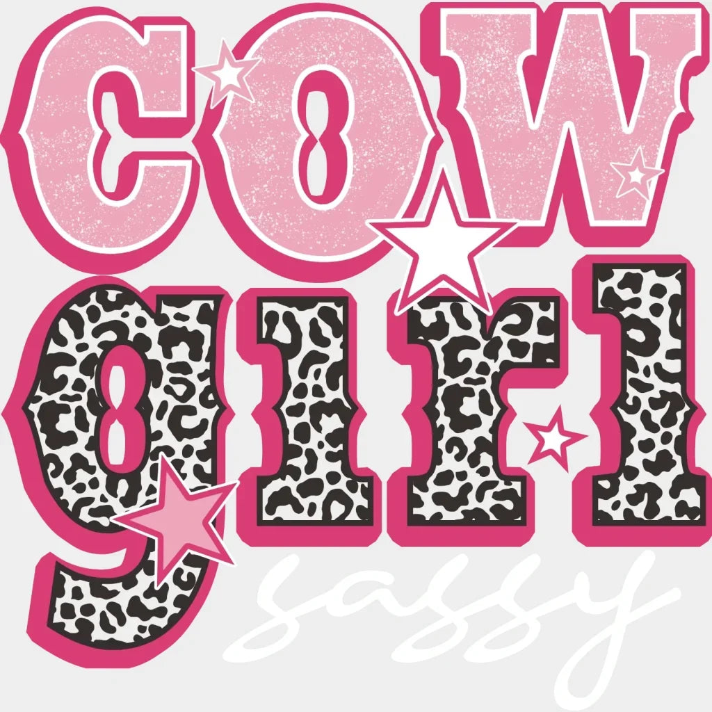 Cowgirl Sassy Design - Dtf Heat Transfer