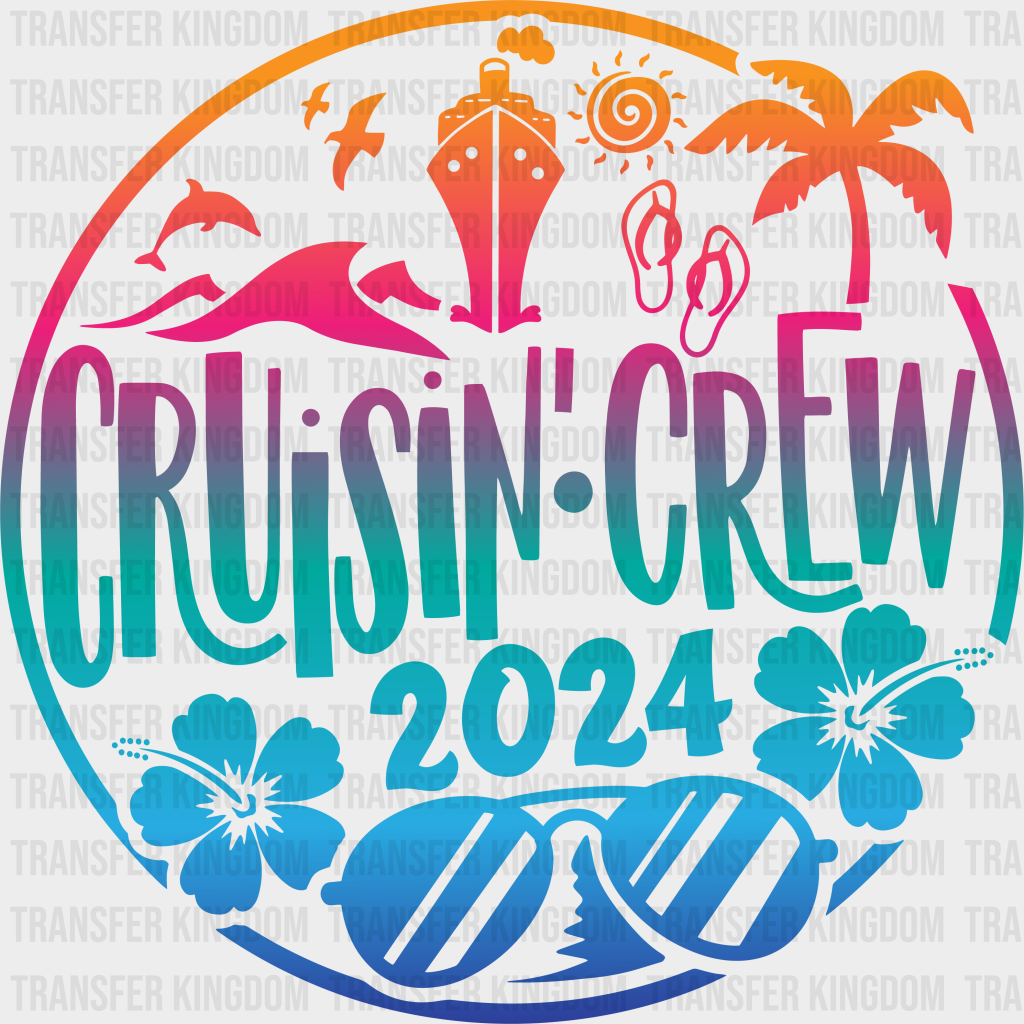 Cruisin’ Crew - Family Trip Dtf Transfer