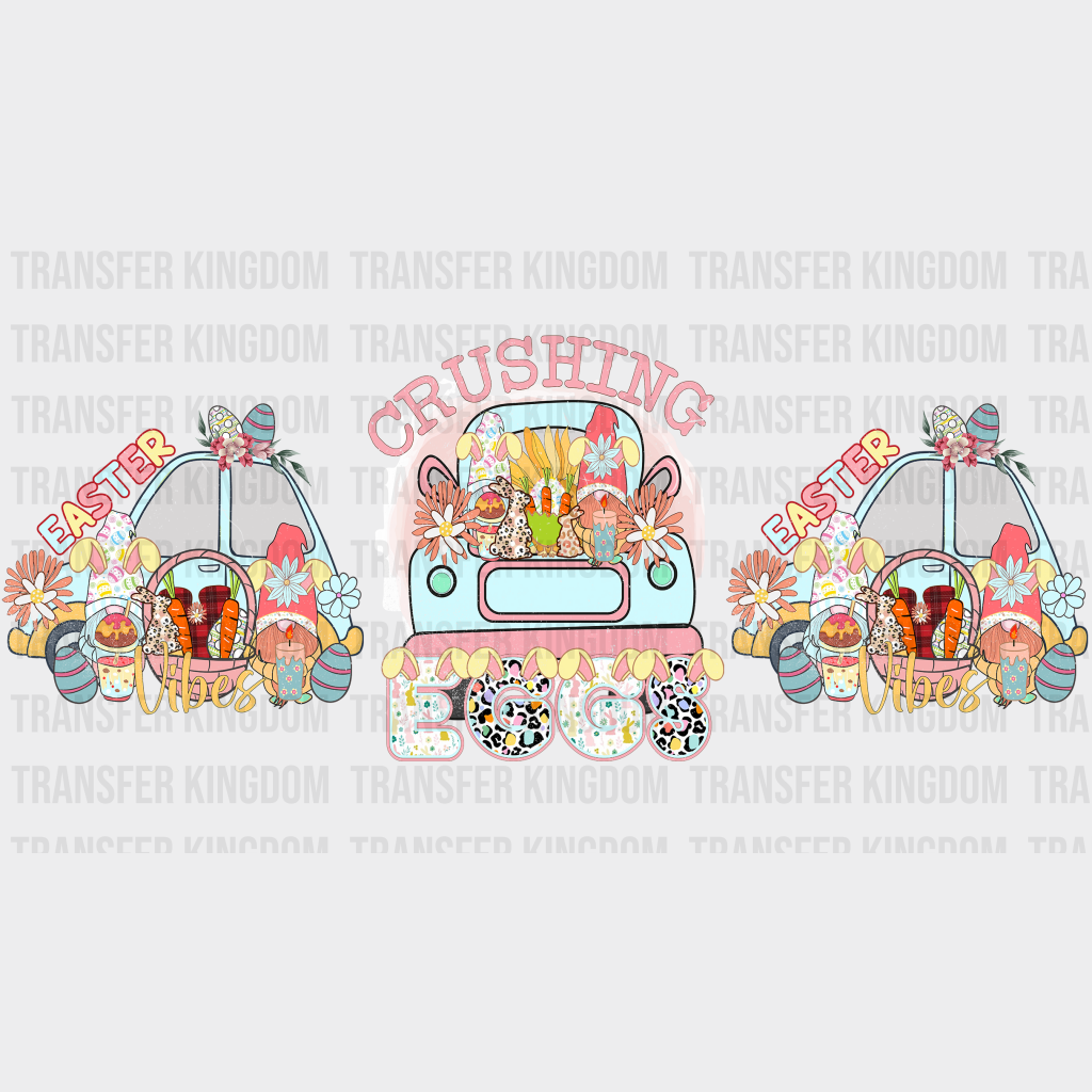 Crushing Eggs Easter UV DTF Transfer Cup Wrap UV DTF Sticker - Transfer Kingdom