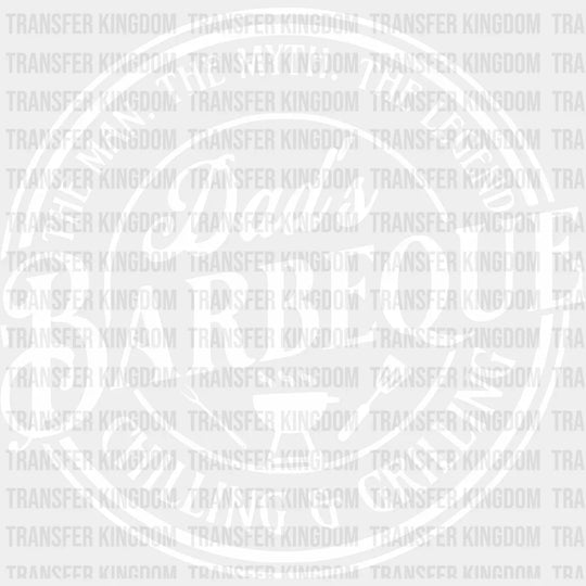 Dad’s Barbeque Chilling Grilling Design - Bbq Dtf Heat Transfer
