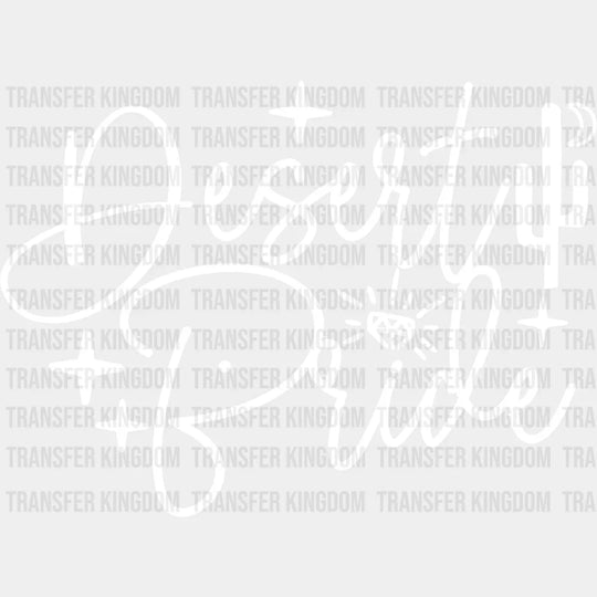 Desert Bride - Wedding Crew Iron On Dtf Transfer Unisex S & M (10’’) / Light Color Design See