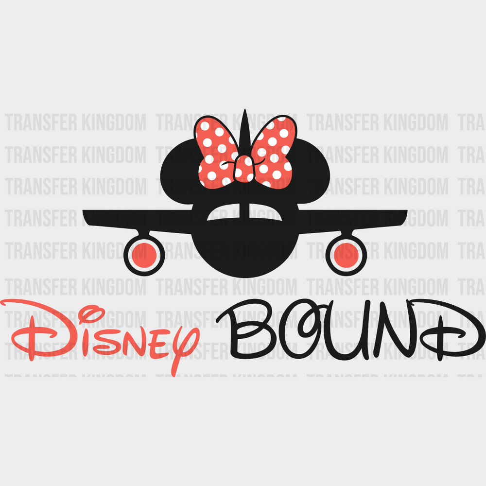 Disney Bound Mickey And Minnie Design - Dtf Heat Transfer Unisex S & M ( 10 ) / Dark Color (See