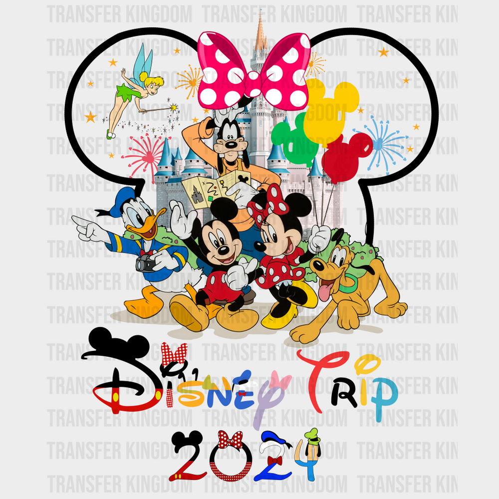 Disney Trip 2024 Design - Disney DTF Transfer - Transfer Kingdom
