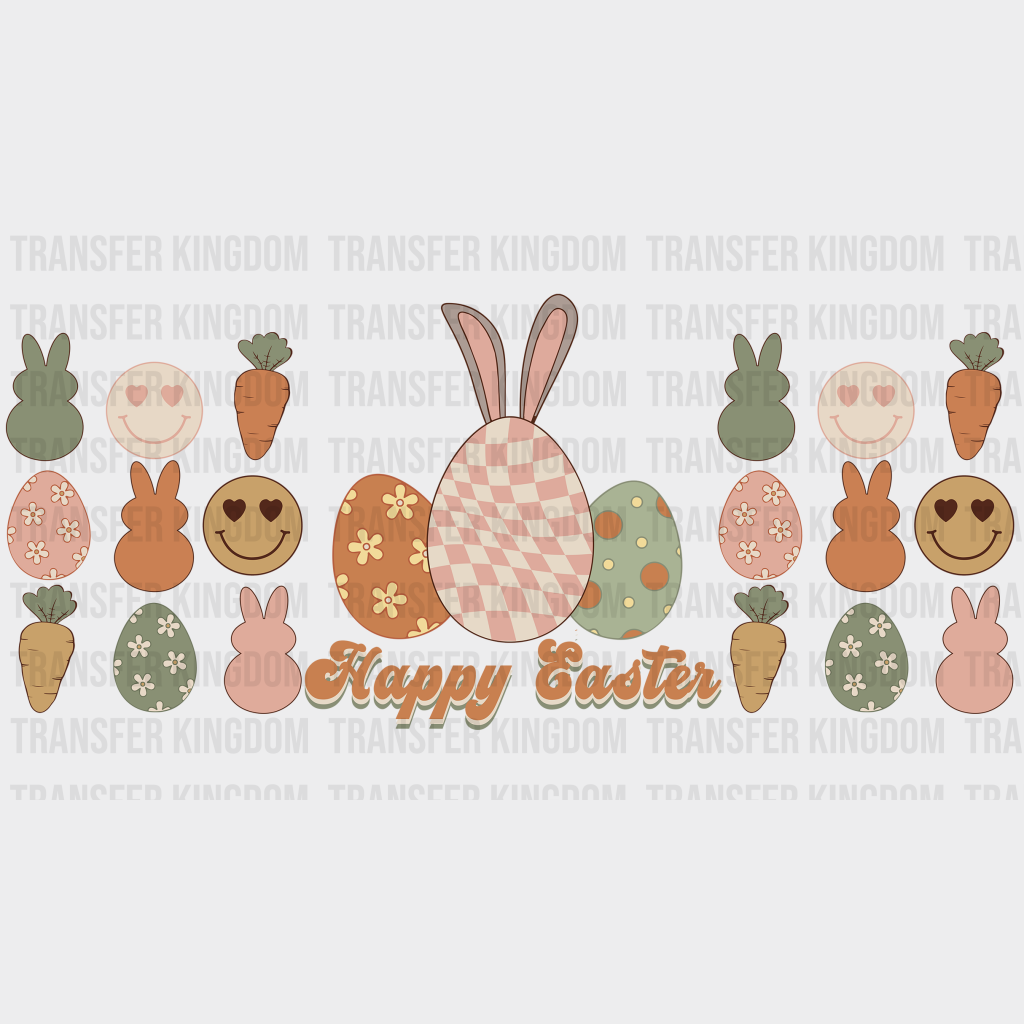 Eggs Easter UV DTF Transfer Cup Wrap UV DTF Sticker - Transfer Kingdom