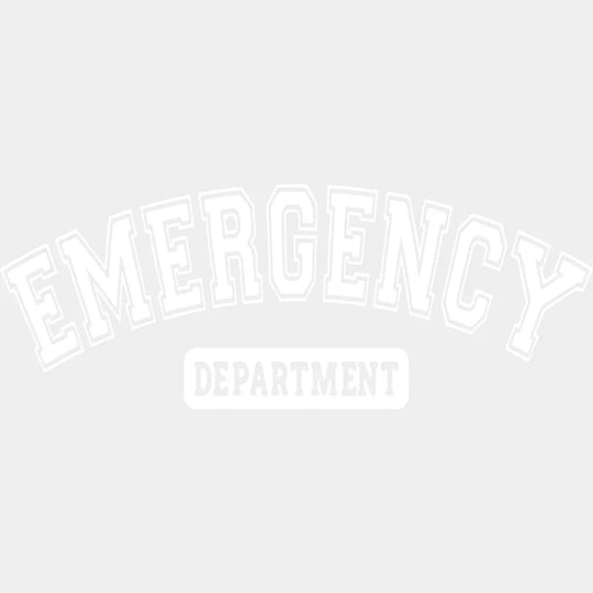 Emergency Department - Nurse DTF Transfer Adult Unisex - S & M (10’’) / Light Color Design (See Imaging)