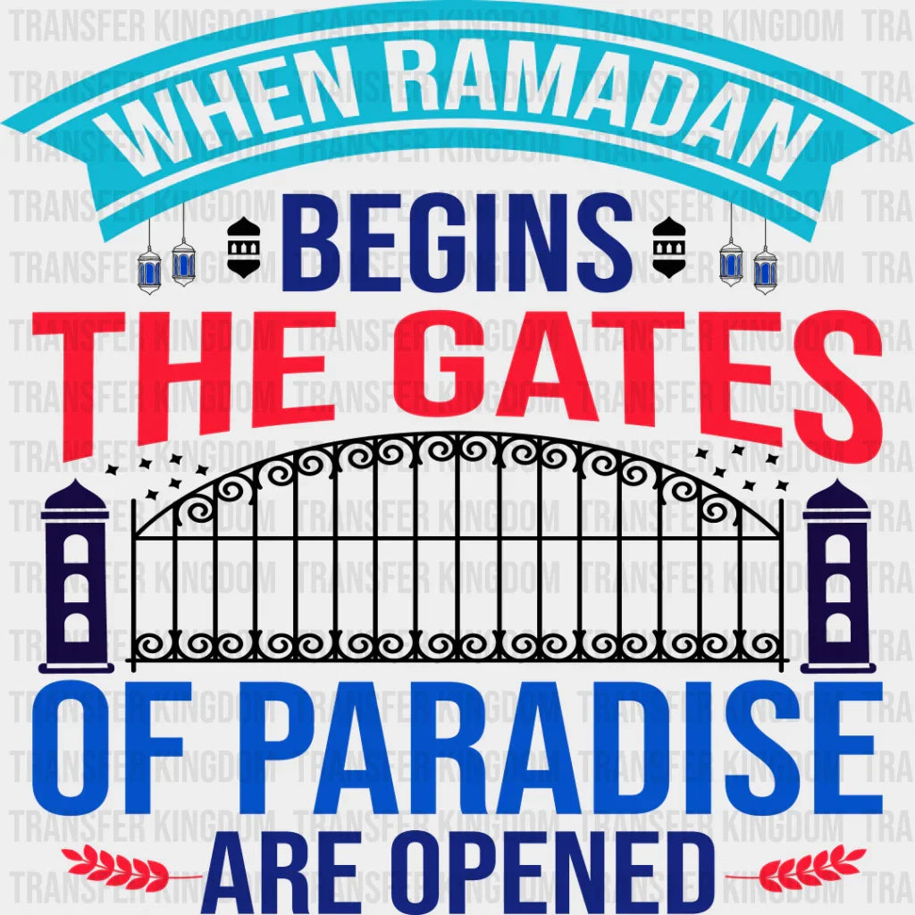 Gates Of Paradise - Muslim Dtf Transfer
