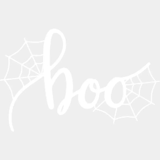 Halloween Spider Wap Boo Design - Dtf Heat Transfer