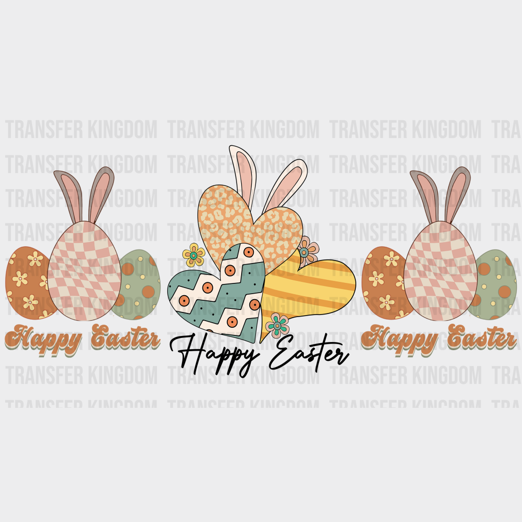 Happy Easter UV DTF Transfer Cup Wrap UV DTF Sticker - Transfer Kingdom