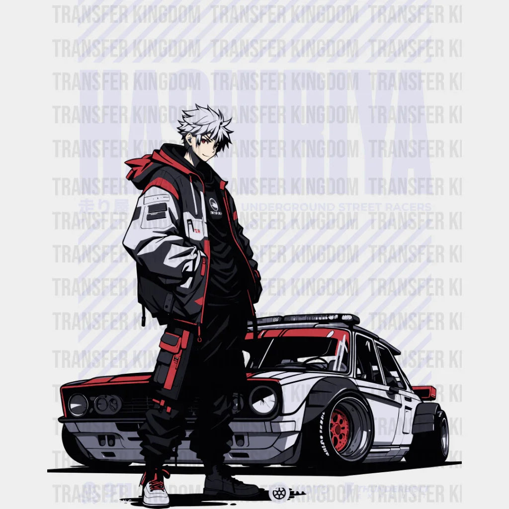 Hashiriya Racer - Anime Dtf Heat Transfer