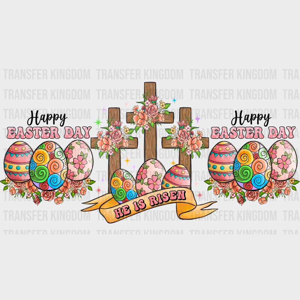 He Is Risen Easter UV DTF Transfer Cup Wrap UV DTF Sticker - Transfer Kingdom