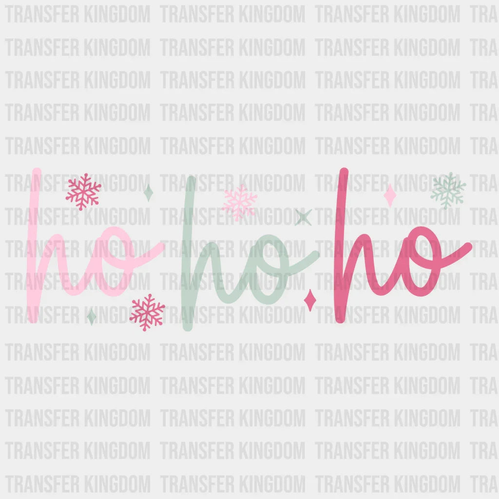 Ho Christmas Design - Dtf Heat Transfer