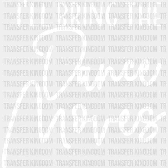 I’ll Bring The Dance Moves - Wedding Crew Iron On Dtf Transfer Unisex S & M (10’’) / Light