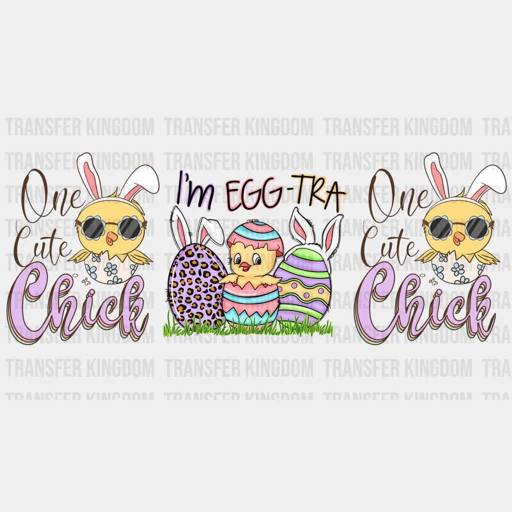 I'm Egg-Tra Easter UV DTF Transfer Cup Wrap UV DTF Sticker - Transfer Kingdom