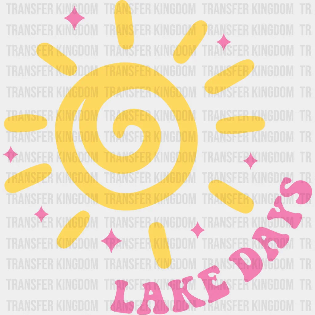 Lake Days Design - Boating Dtf Transfers