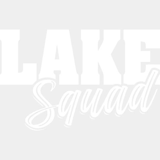 Lake Squad - Camping Group Design Dtf Heat Transfer