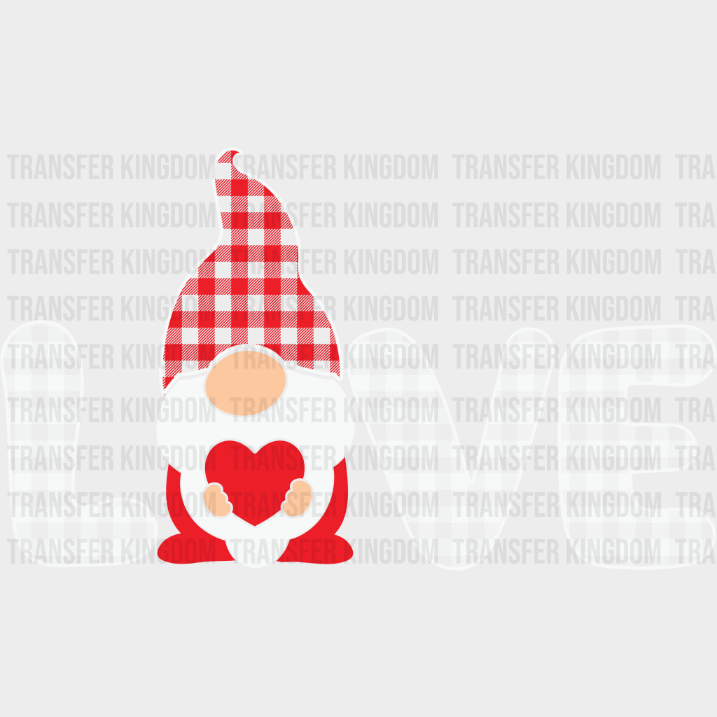 LOVE GNOMIES - DTF heat transfer - transfer-kingdom