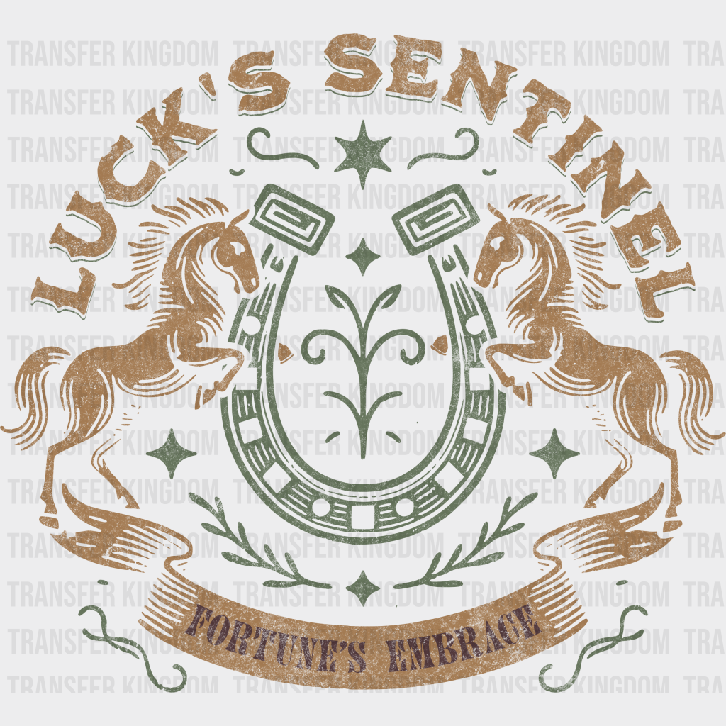 Luck’s Sentinel Design - Rodeo Dtf Transfers