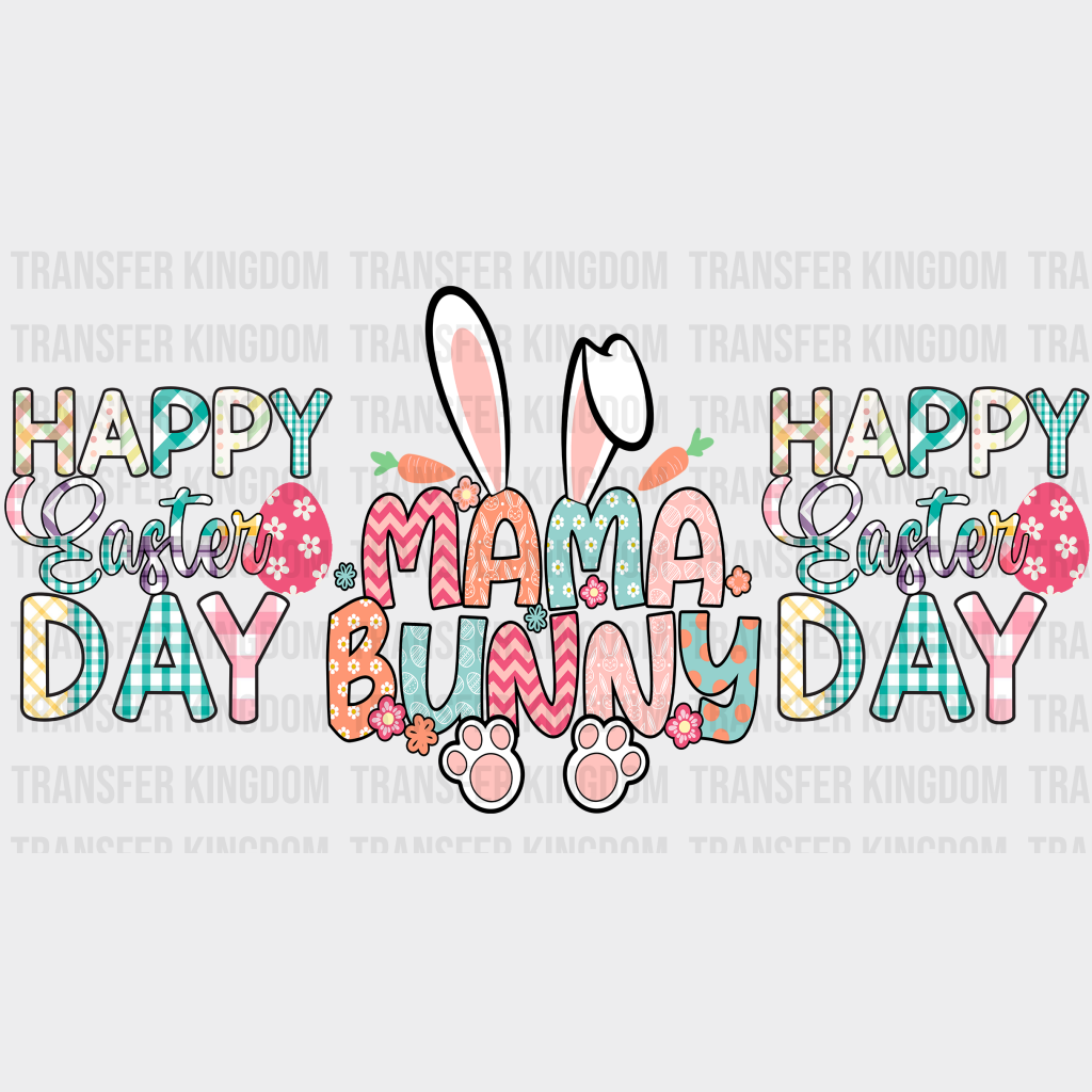Mama Bunny Easter UV DTF Transfer Cup Wrap UV DTF Sticker - Transfer Kingdom