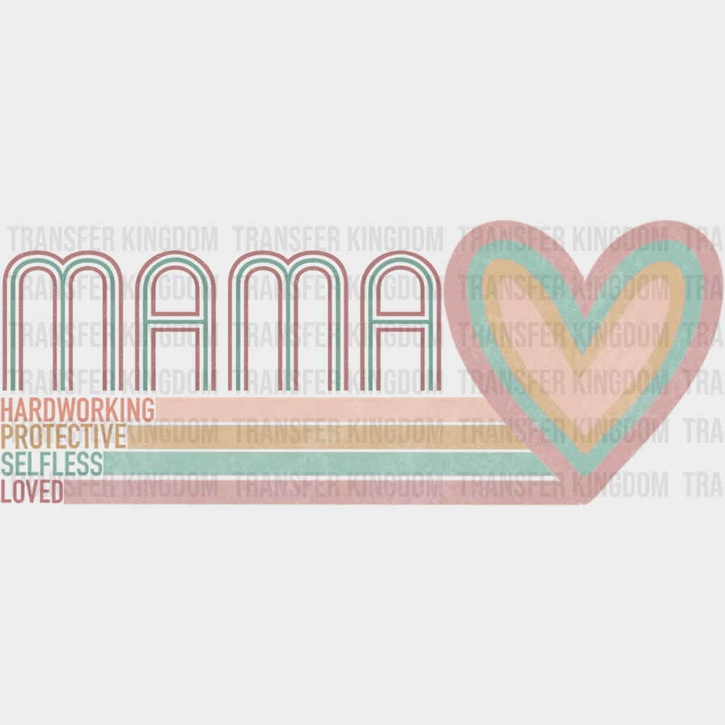 Mama - Mothers Day - DTF Transfer - Transfer Kingdom