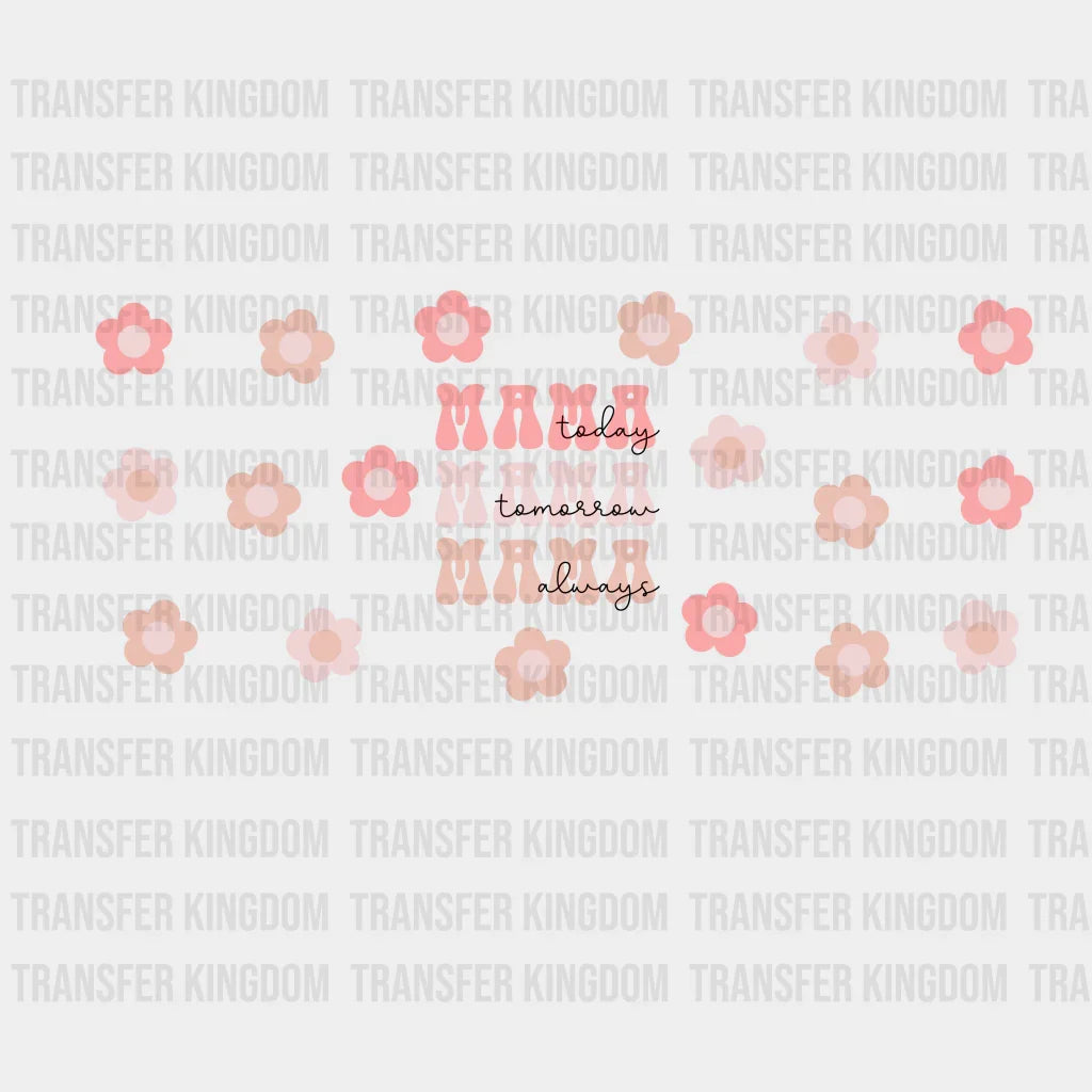 Mama Mother’s Day Uv Dtf Transfer Cup Wrap Sticker