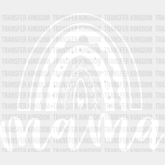 Mama Rainbow - Mothers Day Design Dtf Heat Transfer Unisex S & M (10’) / Light Color See Imaging