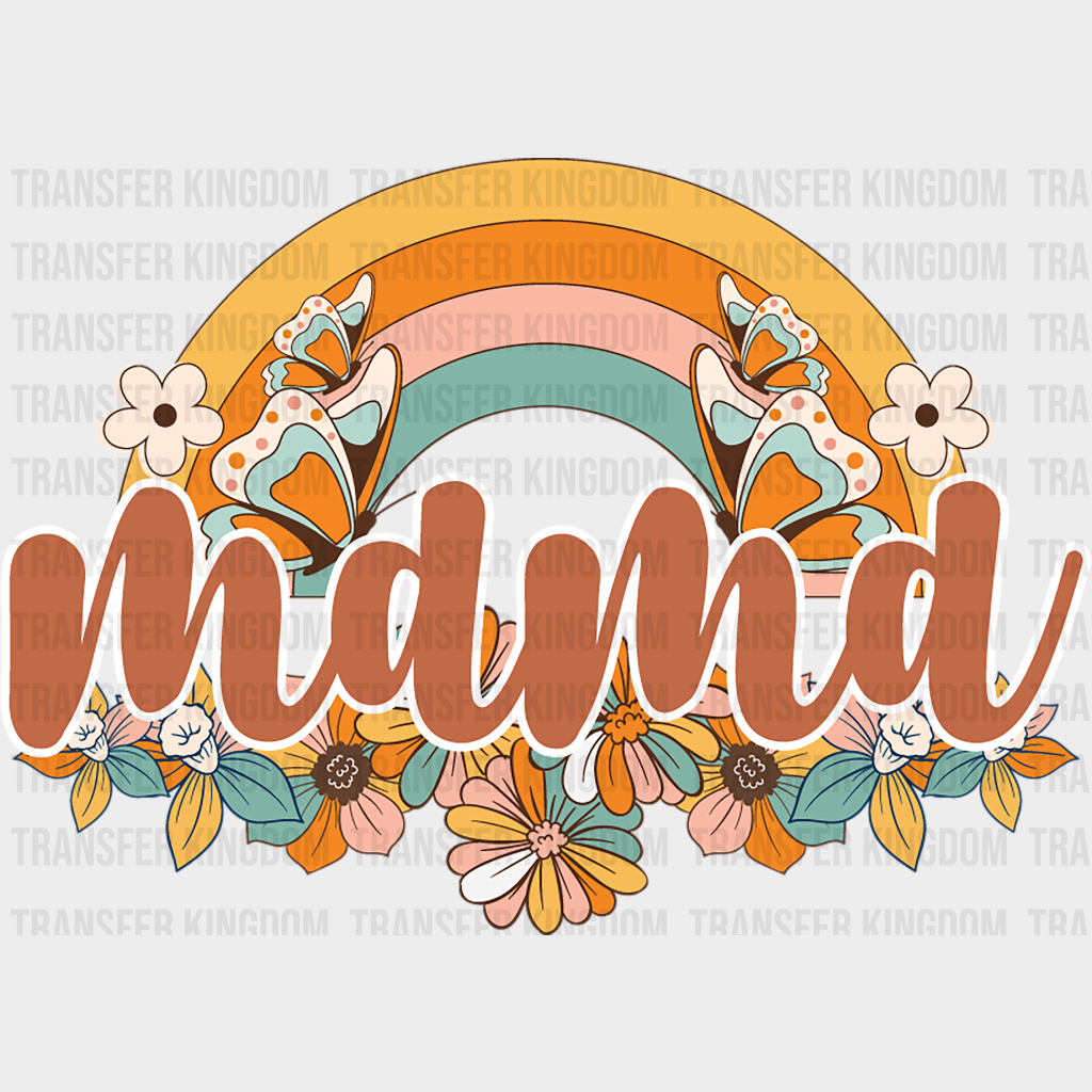 Mama Rainbow - Mothers Day - Funny Mom - Design - DTF heat transfer - Transfer Kingdom