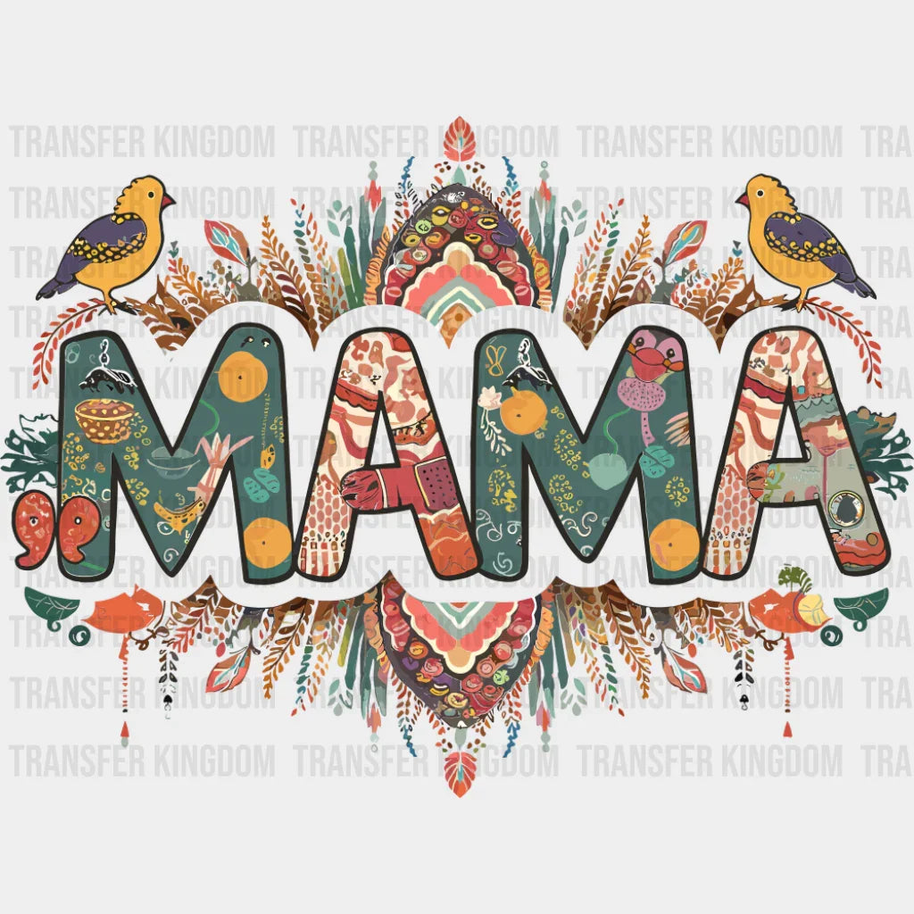 Mama Yellow Birds - Mother’s Day DTF Transfer