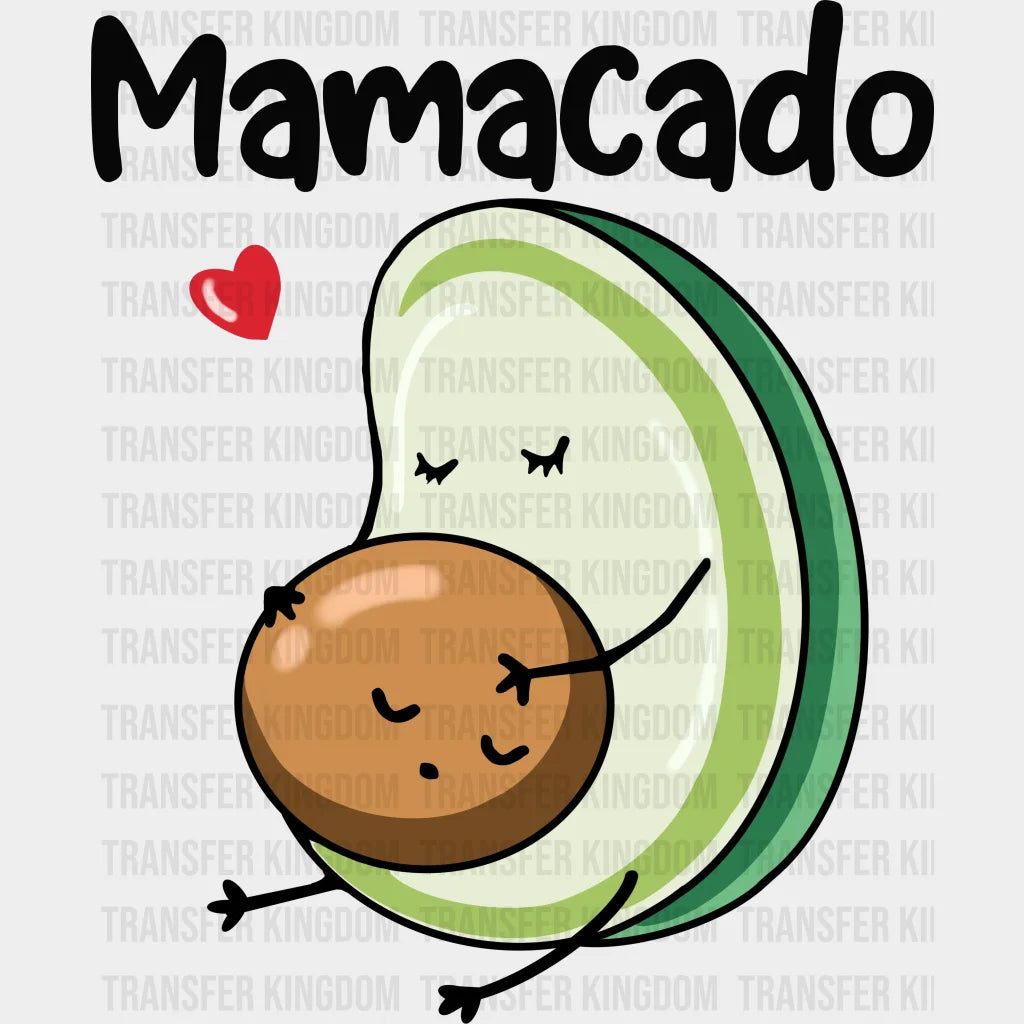 Mamacado Pregnant Mom Design - Dtf Heat Transfer