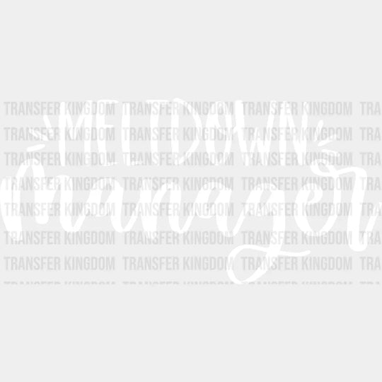 Meltdown Manager - Mothers Day Funny Mom Strong Design Dtf Heat Transfer Unisex S & M (10’) /