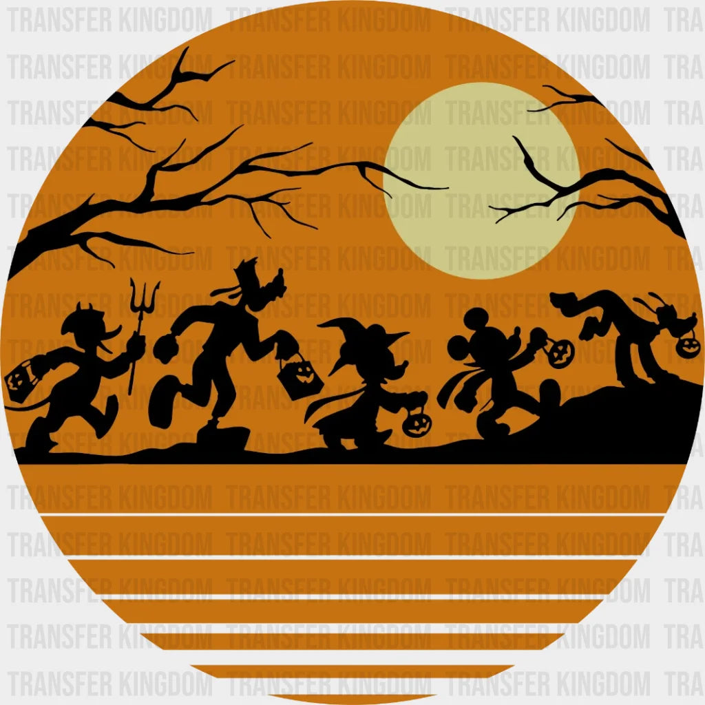 Mickey Mouse And Friends Surprise Halloween Design - Dtf Heat Transfer