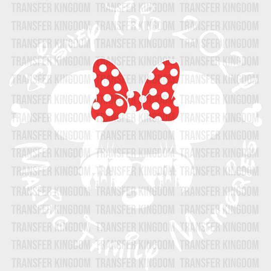 Minnie Disney Trip 2024 Design - Disney DTF Transfer - Transfer Kingdom