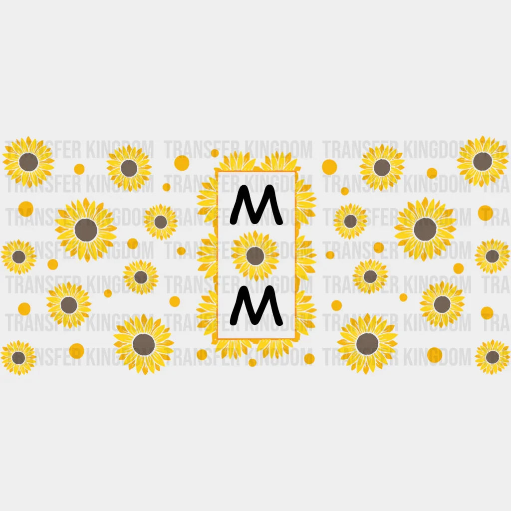 Mom Flowers Mother’s Day Uv Dtf Transfer Cup Wrap Sticker