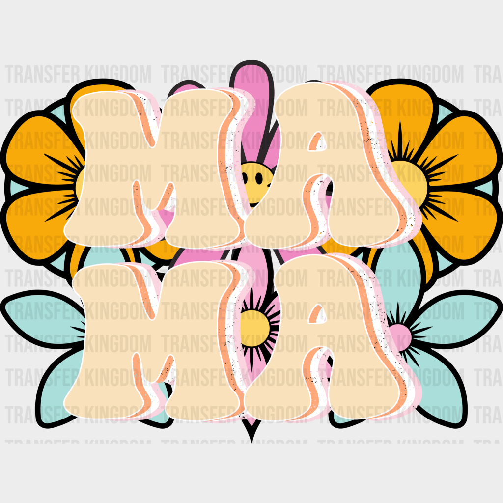 MAMA - Mothers Day - Funny Mom - Design - DTF heat transfer - Transfer Kingdom