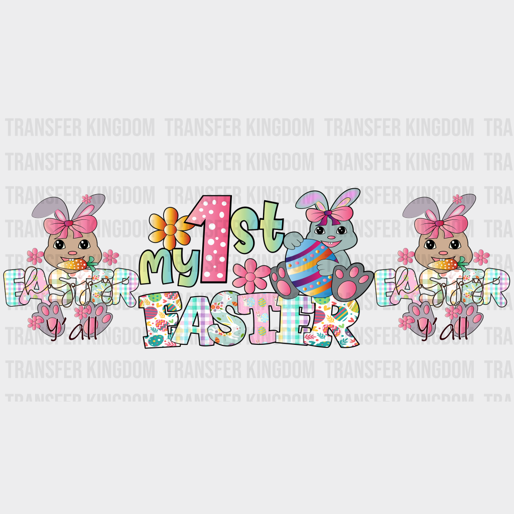 My 1St Easter UV DTF Transfer Cup Wrap UV DTF Sticker - Transfer Kingdom
