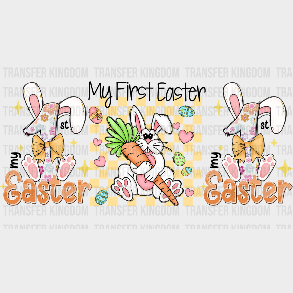 My First Easter UV DTF Transfer Cup Wrap UV DTF Sticker - Transfer Kingdom